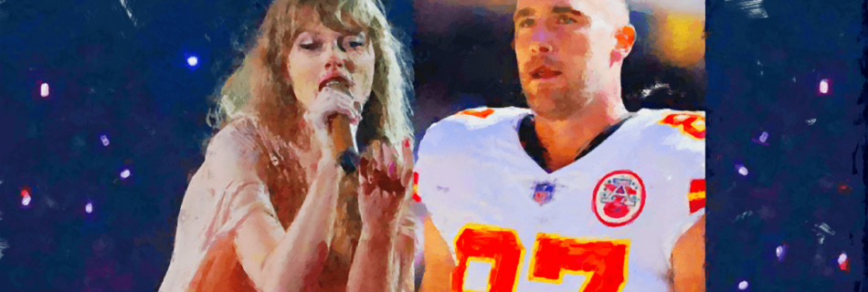 taylor swift and travis kelce painting